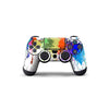 4PCS Vinyl Decal Skin Sticker Cover for PS4 Controller - Graffiti/Skull Designed/Starry/Green Leaves/Nebula/Colorful