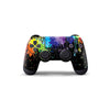 4PCS Vinyl Decal Skin Sticker Cover for PS4 Controller - Graffiti/Skull Designed/Starry/Green Leaves/Nebula/Colorful