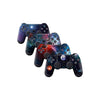 4PCS Vinyl Decal Skin Sticker Cover for PS4 Controller - Graffiti/Skull Designed/Starry/Green Leaves/Nebula/Colorful