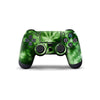 4PCS Vinyl Decal Skin Sticker Cover for PS4 Controller - Graffiti/Skull Designed/Starry/Green Leaves/Nebula/Colorful