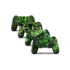 4PCS Vinyl Decal Skin Sticker Cover for PS4 Controller - Graffiti/Skull Designed/Starry/Green Leaves/Nebula/Colorful