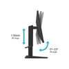 Lenovo 65FEGAC2UK G25-10(C19245FY0) 24.5 inches LED Gaming Monitor With Stand, Raven Black