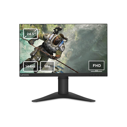 Lenovo 65FEGAC2UK G25-10(C19245FY0) 24.5 inches LED Gaming Monitor With Stand, Raven Black