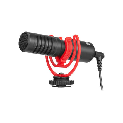 BOYA BY-MM1+ Ultracompact Camera-Mount Shotgun Microphone