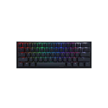 Ducky One 2 Mini Black RGB V2 الكرز MX أحمر