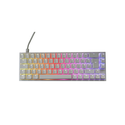 Ducky One 2 SF White RGB Mechanical Keyboard-Cherry Brown Switch