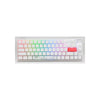 Ducky One 2 SF White RGB Mechanical Keyboard-Cherry Silent Red Switch