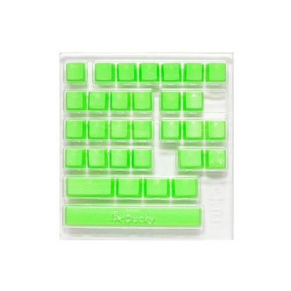 Ducky Seamless Doubleshot Rubber 31 Keycap Set - Green