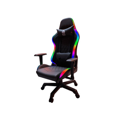 ملحمة الألعاب RGB كرسي الألعاب - أسود
